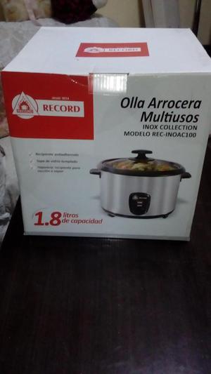 OLLA ARROCERA MULTIUSOS 1.8 litros RECORD