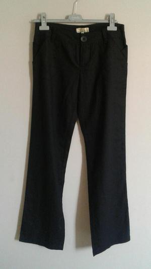 Pantalon de Lino Negro