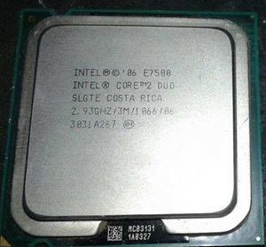 Procesador Intel Core2 Duo E