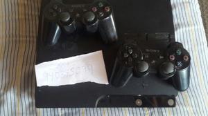 Ps3 De 250gb+2 Mandos Ps3 Y Varios Juegos Instalados