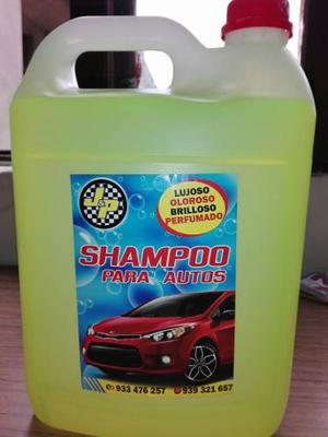 Shampoo Para Auto Perfumado,4litros Anaranjado