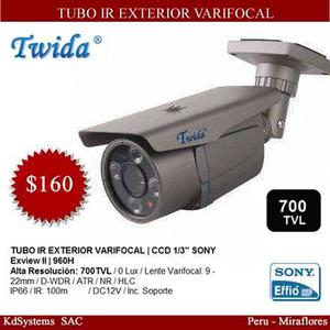 Tubo Ir Exterior Varifocal - Twida