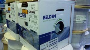 Cable Belden Utp Cat6 Cmr 4x23 Color Gris