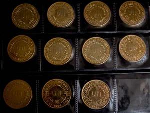 Coleccion De Monedas Un Sol De Oro 