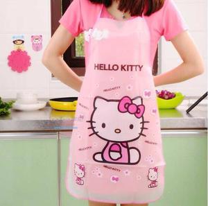 Hello Kitty Mandil Delantal Para Cocina O Arte!! Oferta!!