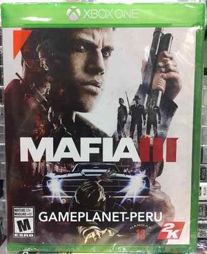 Mafia Iii 3 Xbox One Ya Disponible Envios -delivery