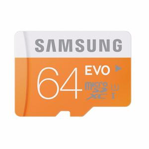 Memoria Microsd 64gb Samsung Evo Clase 10 Xc