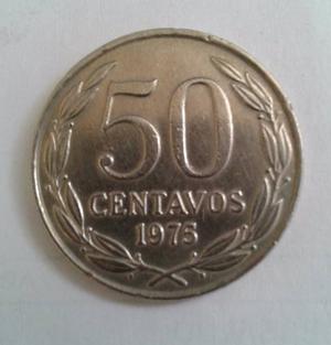 Moneda Chilena 50 Centavos - 
