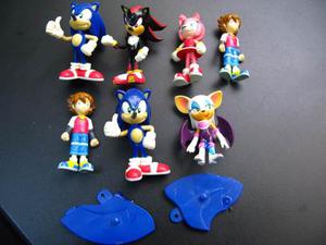Sonic 7 Muñecos Game Sega Nintendo Bandai Takara Tomi