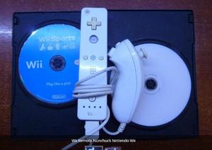 Wii Remote Nunchuck Nintendo Wii Mando,cambio O Vendo