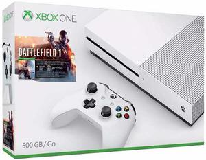 Xbox One S 500gb Console - Battlefield 1 Bundle Delivery