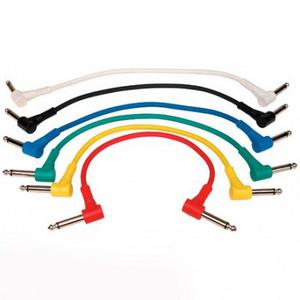 Cable Plug Path Pedales 6 Unidades Varios Colores Rockcable!