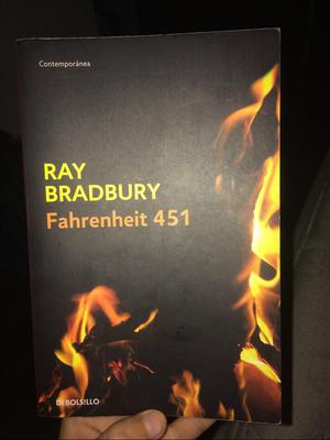 Libro Fahrenheit 451 Bradbury