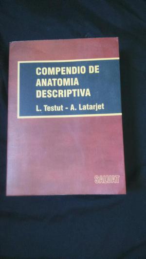 Vendo Libro compendio de Anatomia Descr