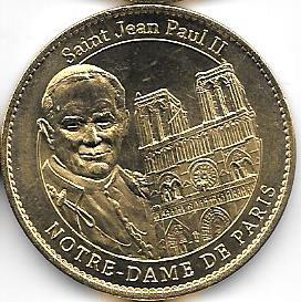 moneda de coleccion NOTRE DAME DE PARIS