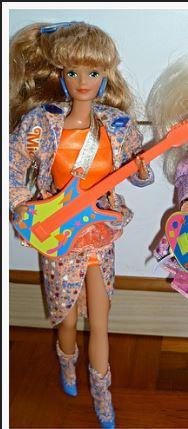 Barbie Rockera Original De Mattel 9/10 De Mi Colección