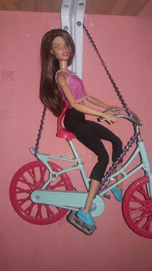 Barbie Y Bicicleta