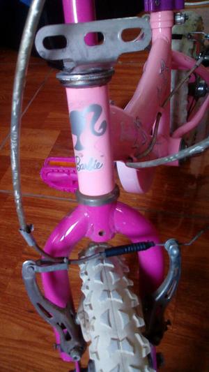 Bicicleta Marca Barbie Original Niña
