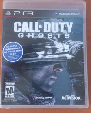 Cambio Call of duty Ghost para PS3