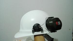 Casco 3m con Orejeras 3m Optime 101