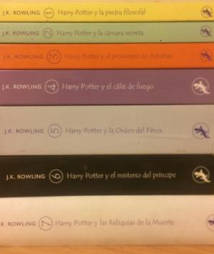 Coleccion Completa de Harry Potter