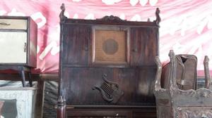 Ev Antiguo Mueble De Radiola