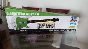 Guitarra Para Xbox, Wii Y Play Station