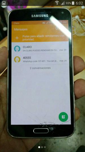Samsung Galaxy S5 4g Libre Detalle