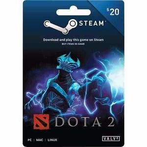 Steam Gift Card $20 Para Steam Valve Wallet