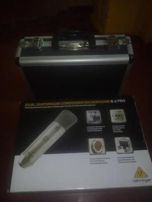 Vendo Microfono Condensador Profesional B2 Pro Behringer Oro