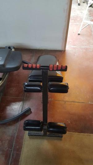 maquina para abdominales y banco inclina