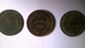 monedas antiguas peruanas de 2 sentavos