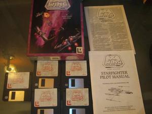 Antiguo Video Juego Star Wars X Wing Fighter Disk