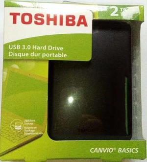 Disco Duro Externo Toshiba Canvio 2tb Usb 3.0 Garantia 12mes