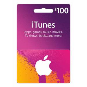 Itunes Store Egift Card X 100 Dolares (tarjeta Digital)