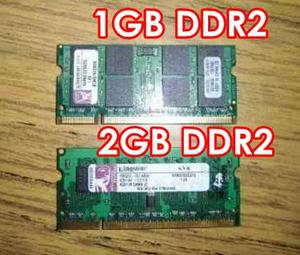 MEMORIAS RAM DDR2 DE 2GB PARA LAPTOP