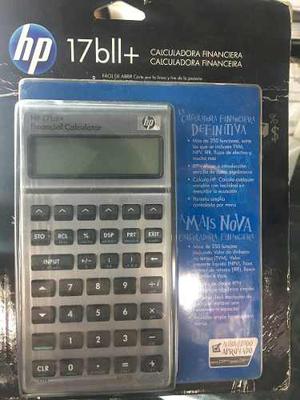 Ocasión Hp 17bii+ Calculadora Financiera Sellada