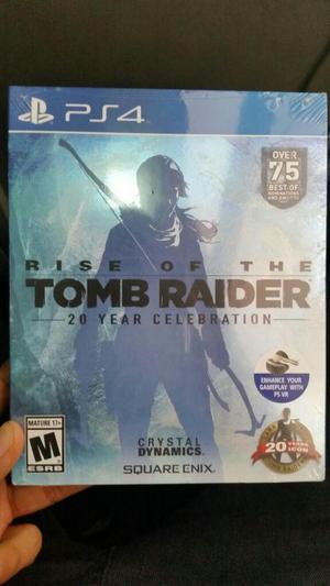 Rise Of The Tomb Raider 20year Ps4 Nuevo