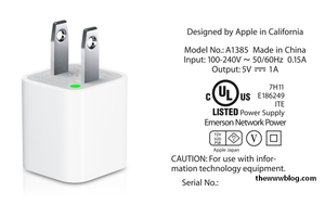 Apple 5w Usb Power Adapter Original Iphone 5,6,7