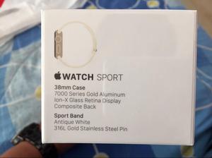 Apple Watch 38Mm Nuevo Sellado en Caja
