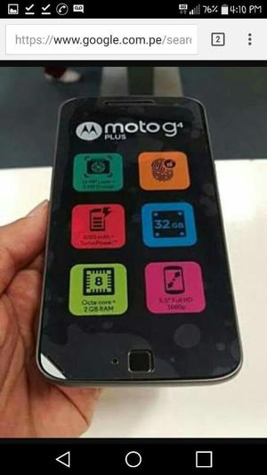 Moto G4 Plus Sellado