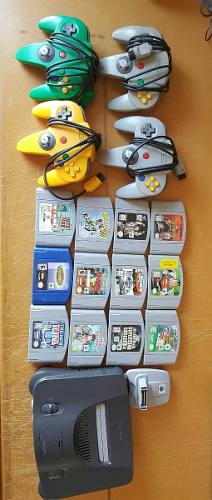 Nintendo  Juegos+ 4 Controles + Transferpack+