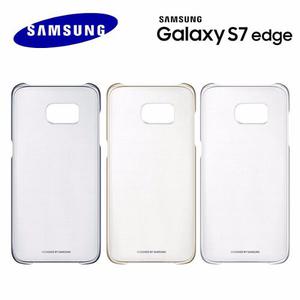 Samsung S7 Edge Clear Slim Case Carcasa Origina Color Dorado