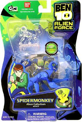 BEN 10 Spider Monkey alien force series