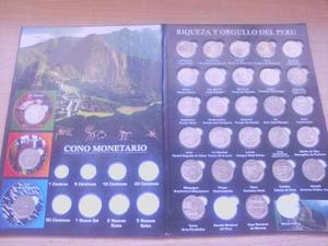 Coleccion Monedas Riqueza Y Orgullo Del Perú (30 Monedas)