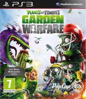 Juego Play 3 Plants Vs Zombies Garden Warfare