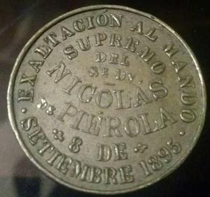 Moneda De La Exaltación De Nicolas De Pierola