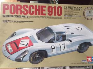 Porsche 910 en escala grande 1/12