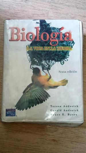 SE VENDE: BIOLOGIA LA VIDA DE LA TIERRA 6ta Ed PEARSON,