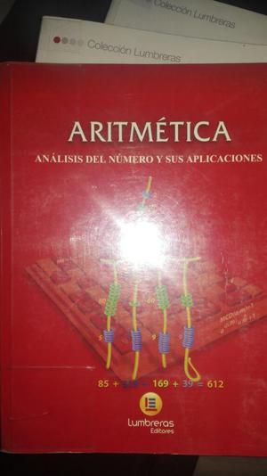 Vendo Libro Aritmética Lumbreras